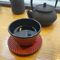 Japanese green tea  at Maguro in Zadar