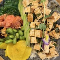 Vegetarian poke bowl   at Maguro in Zadar