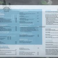 Brunch and lunch menu at Bridge House Cafe in Ballater