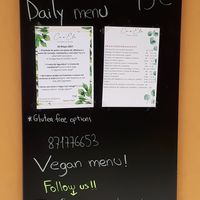 Menu at Ca n'Ela Vegan Restaurant in Mallorca