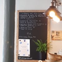 Menu of the day at Ca n'Ela Vegan Restaurant in Mallorca