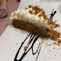 The best carrot cake I’ve ever eaten! at Ca n'Ela Vegan Restaurant in Mallorca
