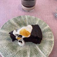 4th course  at Ca n'Ela Vegan Restaurant in Mallorca