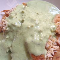 Vegan chicken at Ca n'Ela Vegan Restaurant in Mallorca