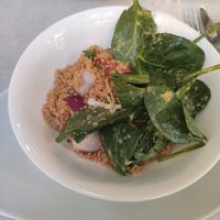Couscous salad at Ca n'Ela Vegan Restaurant in Mallorca