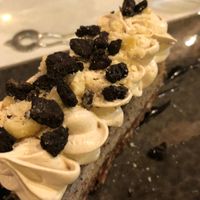 Dessert: Chocolate texture  at Ca n'Ela Vegan Restaurant in Mallorca