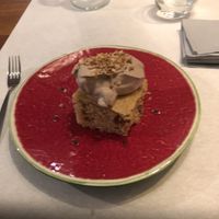 Almond cake  at Ca n'Ela Vegan Restaurant in Mallorca