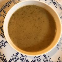 Crema de verduras   at Ca n'Ela Vegan Restaurant in Mallorca