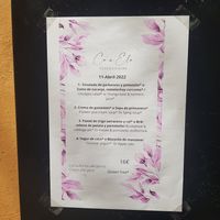 Menu at Ca n'Ela Vegan Restaurant in Mallorca
