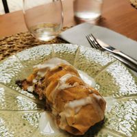 Other 4. Course: something with apples in it at Ca n'Ela Vegan Restaurant in Mallorca