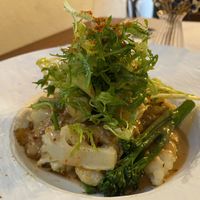 Heura chicken  at Ca n'Ela Vegan Restaurant in Mallorca