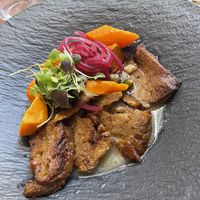Seitan  at Ca n'Ela Vegan Restaurant in Mallorca