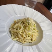 Carbonara  at Ca n'Ela Vegan Restaurant in Mallorca