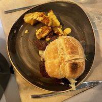 Hamburger   at Ca n'Ela Vegan Restaurant in Mallorca