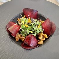 Raw ravioli  at Ca n'Ela Vegan Restaurant in Mallorca