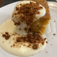 Carrot cake  at Ca n'Ela Vegan Restaurant in Mallorca