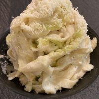 Pasta Carbonara   at Ca n'Ela Vegan Restaurant in Mallorca