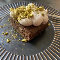 Veganer Schokokuchen  at Ca n'Ela Vegan Restaurant in Mallorca