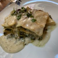 Spinatlasagne (3. Gang)  at Ca n'Ela Vegan Restaurant in Mallorca