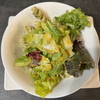 Pasta & Avocado Saladd  at Ca n'Ela Vegan Restaurant in Mallorca