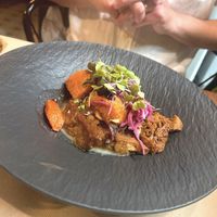 Seitan & veg  at Ca n'Ela Vegan Restaurant in Mallorca