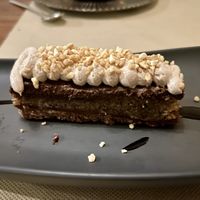 Bueno desert  at Ca n'Ela Vegan Restaurant in Mallorca