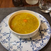 Soup: Dal at Ca n'Ela Vegan Restaurant in Mallorca