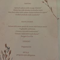   at Ca n'Ela Vegan Restaurant in Mallorca