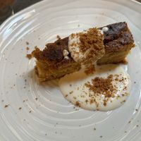Cinnamon cake   at Ca n'Ela Vegan Restaurant in Mallorca