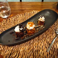 Surtido de postres degustación at Ca n'Ela Vegan Restaurant in Mallorca