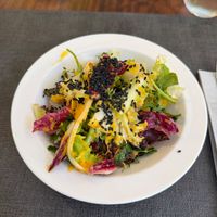 Red rice salad at Ca n'Ela Vegan Restaurant in Mallorca