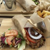 Pita gyro  at Nomas in Macclesfield