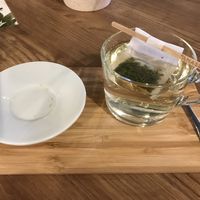 How the herbal tea is served 😊 at Nomas in Macclesfield
