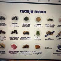 Offerings from their fb page at Shuei-Do Manju Shop in San Jose
