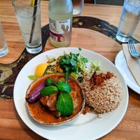 Yummy vegan food at Burma Love at Burma Love - Valencia St in San Francisco