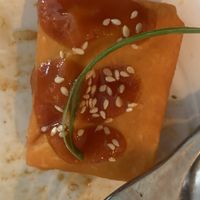 Yellow tofu appetizer   at Burma Love - Valencia St in San Francisco