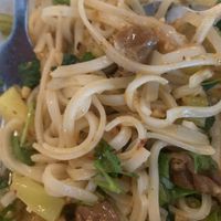 Shan noodles  at Burma Love - Valencia St in San Francisco