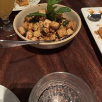 Tofu with fresh mint   at Burma Love - Valencia St in San Francisco