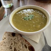 North African split pea soup   at Moosewood Restaurant in Ithaca