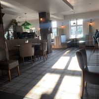 The interior  at The Tal-y-Cafn in Colwyn Bay