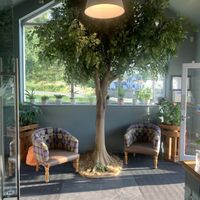 The reception  at The Tal-y-Cafn in Colwyn Bay