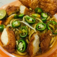 Mee rebus generous portion at Veggie 素食 121 in Central Singapore