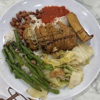  Chicken Rice  at Veggie 素食 121 in Central Singapore