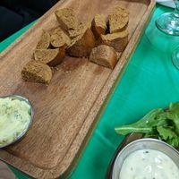 from st patricks day - warm bread!! at Root and Press in Worcester