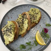 Avo toast  at 269 Vegan in Dunfermline