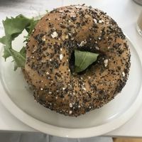 Carrot Lox Bagel at 269 Vegan in Dunfermline