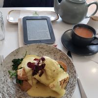 Tofu florentine at 269 Vegan in Dunfermline