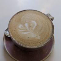 Latte at 269 Vegan in Dunfermline