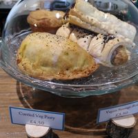 A selection of the savoury pastries at Wee Vegan Bakery in Dunfermline