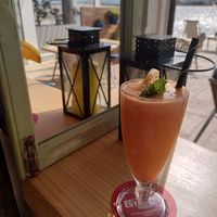 Orange, carrot, ginger ♥
 at MaiMai Surf Bar in Mallorca